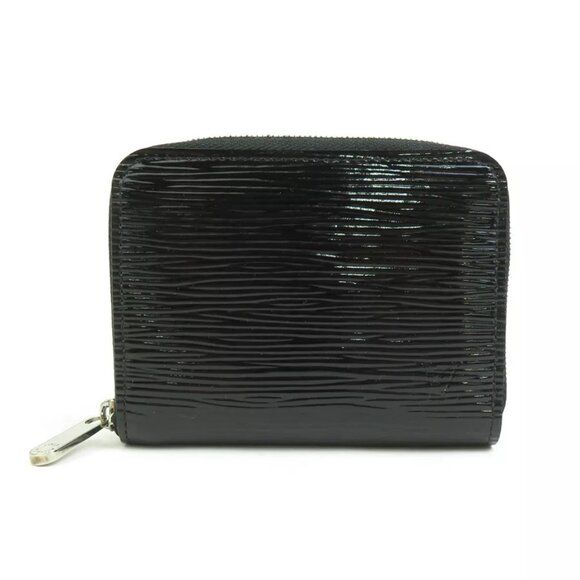 Auth LOUIS VUITTON Epi Electric Zippy Coin Purse Case Black - Picture 1 of 8